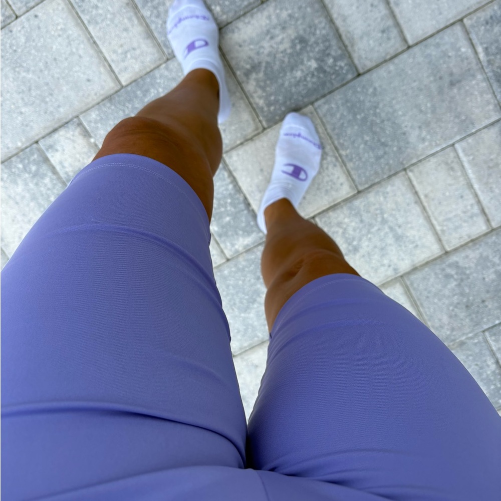 Adidas Biker Shorts - Lilac 💜